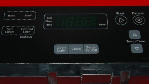 Part # W10734612 | WPW10734612 | Whirlpool Oven Control Board (overlay fair - Black)