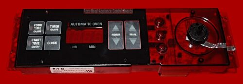 Part # WB27X10059 | WB27X5524 | 164D2851P006 | GE Oven Control Board (overlay fair - Black)