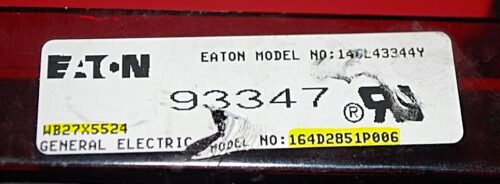 Part # WB27X10059 | WB27X5524 | 164D2851P006 | GE Oven Control Board (overlay fair - Black)