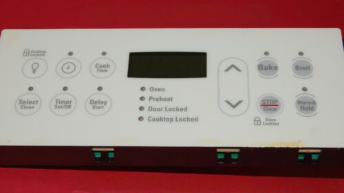 Kenmore Oven Control Board 316557245 | 316418307 | OEM Used Tested (overlay fair - White)