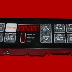 Maytag Oven Control Board 7601P61260 | WP12001628 | OEM Used Tested (overlay good - Black)
