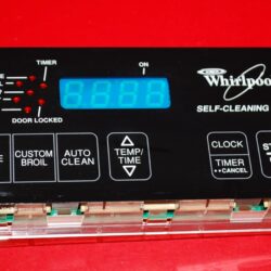Part # 8522507, 6610319 Whirlpool Gas Oven Electronic Control Board (used, overlay fair - Black)