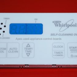 Part # 6610311 | 8522475 - Whirlpool Oven Control Board (used, overlay very good - White)