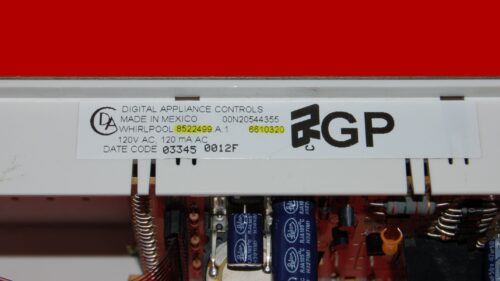 Part # 8522499 | 6610320 | Whirlpool Gas Oven Control Board (overlay fair - Bisque)