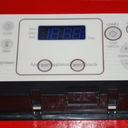 Part # W10108240 - Whirlpool Oven Control Board (used, overlay good - White)