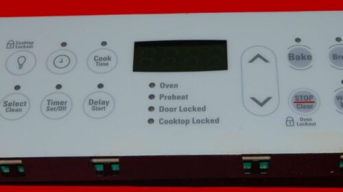 Part # 316557245 | 316418307 | Kenmore Oven Control Board (overlay fair - White)