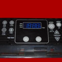 Part # 9762203 | Whirlpool Oven Control Board (overlay good - Black)