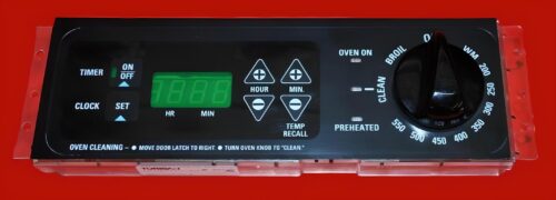 Part # WB27T10103 | 164D3762P003 | GE Oven Control Board (overlay good - Black)