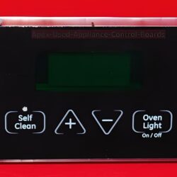 Part # WB27T11274 | 164D8450G016 | GE Oven Control Board (overlay fair - Black)