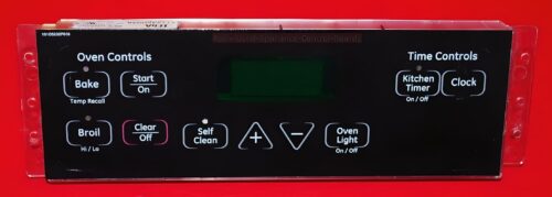 Part # WB27T11274 | 164D8450G016 | GE Oven Control Board (overlay fair - Black)