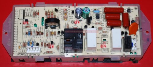 Part # 6610398, 8524304 Whirlpool Oven Electronic Control Board (used, overlay poor - black)