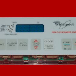 Whirlpool Oven Control Board 8053986 | 3196245 | OEM Used Tested (overlay fair - White)