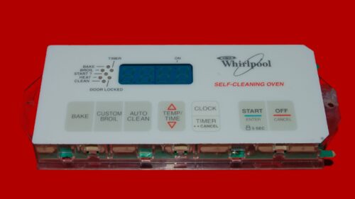 Whirlpool Oven Control Board 8053986 | 3196245 | OEM Used Tested (overlay fair - White)