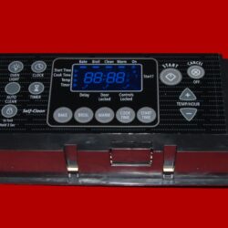 Whirlpool Oven Control Board 9762185 | W1083141 | OEM Used Tested (overlay fair - Black)