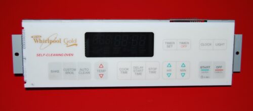 Part # 8054009, 6610170 Whirlpool Oven Electronic Control Board (used, overlay fair - Yellow)