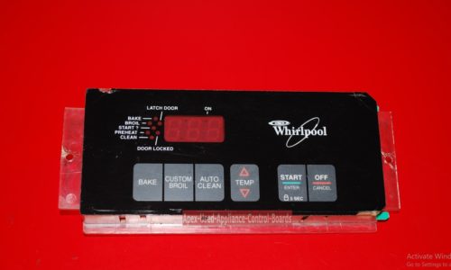 Part # 3190625 Whirlpool Oven Electronic Control Board (used, overlay fair)