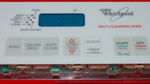 Whirlpool Oven Control Board 8053986 | 3196245 | OEM Used Tested (overlay fair - White)