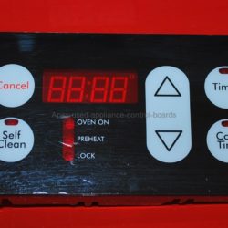 Part # 7601P691-60 - Maytag Oven Control Board (used, overlay good - Black)