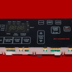 Whirlpool Oven Control Board 6610456 | 9760303 | OEM Used Tested (overlay fair - Black)