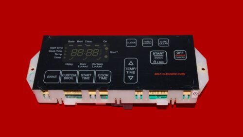Whirlpool Oven Control Board 6610456 | 9760303 | OEM Used Tested (overlay fair - Black)