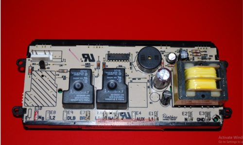 Part # 74001318, 7601P261-60 Maytag Oven Electronic Control Board (used, overlay fair)