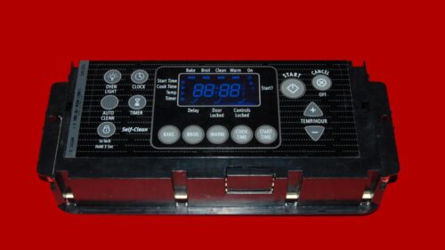 Whirlpool Oven Control Board 9762185 | W1083141 | OEM Used Tested (overlay fair - Black)