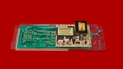 GE Oven Control Board WB27X5553 | 164D2851P015 | OEM Used Tested (overlay excellent-White)