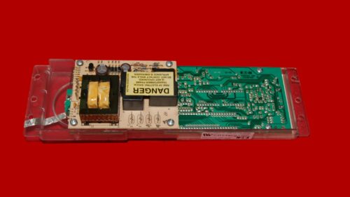 GE Oven Control Board WB27X5553 | 164D2851P015 | OEM Used Tested (overlay excellent-White)