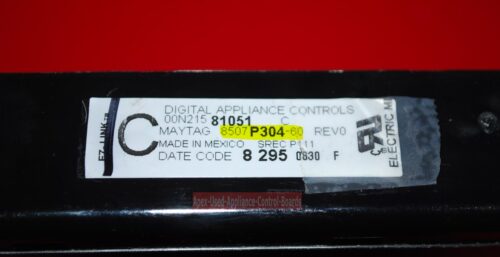Part # 8507P304-60 Maytag Oven Electronic Control Board (used, overlay fair)