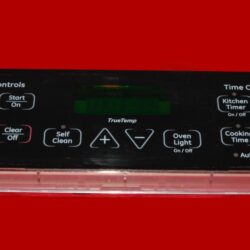 GE Oven Control Board - WB27T10864 | 191D3776P011 (overlay fair - Black)