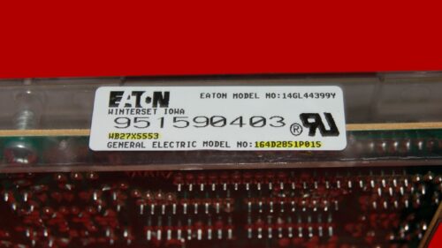 GE Oven Control Board WB27X5553 | 164D2851P015 | OEM Used Tested (overlay excellent-White)
