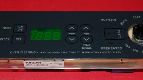 Part # WB27T10103 | 164D3762P003 | GE Oven Control Board (overlay fair - Dark Gray)