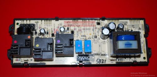 Part # WB27T10473, 164D5063P001 GE Oven Electronic Control Board (used, overlay fair - Bisque)