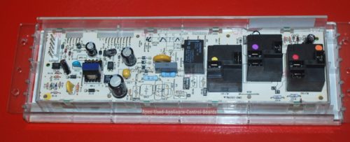 Part # WB27T10467, 191D3776P002 GE Oven Electronic Control Board (used, overlay good)