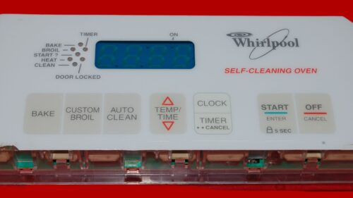 Part # 8053986 | 3196245 | Whirlpool Oven Control Board (overlay fair - White)