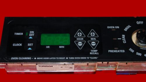 Part # WB27T10103 | 164D3762P003 | GE Oven Control Board (overlay fair - Black)