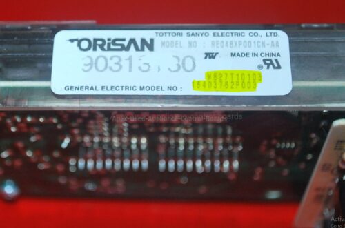 Part # WB27T10103, 164D3752P003 -GE Oven Electronic Control Board (used, overlay fair)