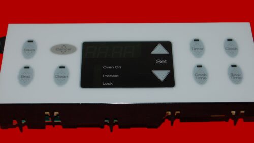 Part # WP12001628 | 7601P616-60 | Maytag Oven Control Board (overlay fair - White)