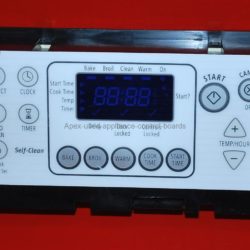Part # 9763088 Whirlpool Oven Electronic Control Board (used, overlay good - White)