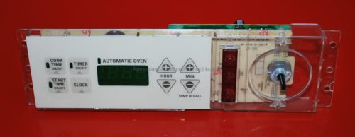 Part # 164D3147G012 - GE Oven Electronic Control Board (used, overlay fair)