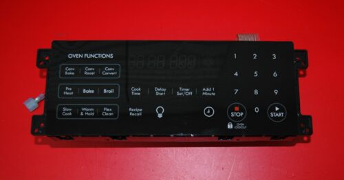 Part # 316462807 - Kenmore Oven Electronic Control Board (used, overlay good - Black)