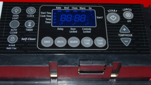 Part # W10831410 | 9762185 | Whirlpool Oven Control Board (overlay fair - Black)