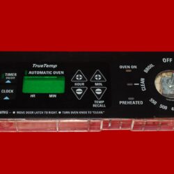 Part # WB27T10230 | 191D2818P002 | GE Oven Control Board (overlay fair - Black)