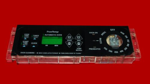 Part # WB27T10230 | 191D2818P002 | GE Oven Control Board (overlay fair - Black)