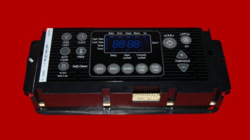 Part # W10831410 | 9762185 | Whirlpool Oven Control Board (overlay fair - Black)