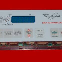 Part # 8053986 | 3196245 | Whirlpool Oven Control Board (overlay fair - White)