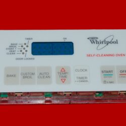 Part # 8053986 | 3196245 | Whirlpool Oven Control Board (overlay fair - White)