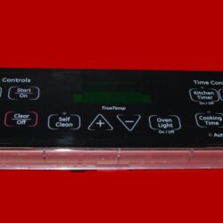 Part # WB27T10864 | 191D3776P011 | GE Oven Control Board (overlay fair - Black)
