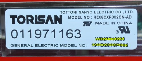 Part # WB27T10230 | 191D2818P002 | GE Oven Control Board (overlay good - Bisque)