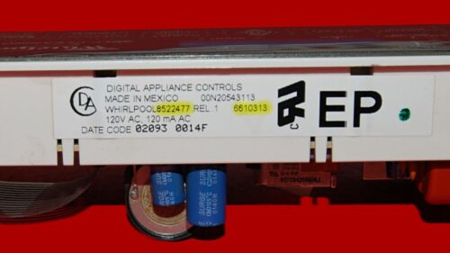 Part # WP6610456 | 6610313 | 8522477 | Whirlpool Oven Control Board (overlay good - Black)